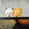 Kawaii Bubu Dudu Anime Figuren Huis Auto Telefoon Ornament Schattige Panda Mini Speelgoed Cartoon Yier Beer Pop Scherm Decor Koppelcadeau