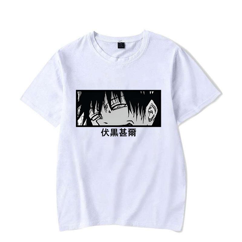 New Anime Funny Fushiguro Toji Print T-Shirt Womans Men Casual Tops Summer Cool T Shirt Plus Size Tops Tees