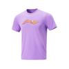 Li Ning Table Tennis Series Minimalist Fashion Quick-Dry Breathable Short Sleeve T-Shirt Outdoor Sports Top Unisex Tops AHSW069-3