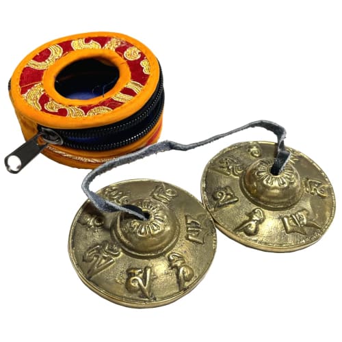 

elrinrin Tingsha Bell, Tibetan Bell, Yoga, Meditation, Tibetan Bell, Tibetan Cymbal, Percussion Instrument, Feng Shui, Tingsha, Eight Auspicious Patte