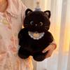 Chubby Three-Color Cat Plush Pillow - Cozy Gift for Girls to Hug & Sleep, Perfect for Valentine's Day.