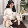 Super Cute Bunny Plush Toy Stuffed Toy Long Leg Rabbit Doll Babies Toy Cute Plush Long Ear Rabbit Doll Children's Gift