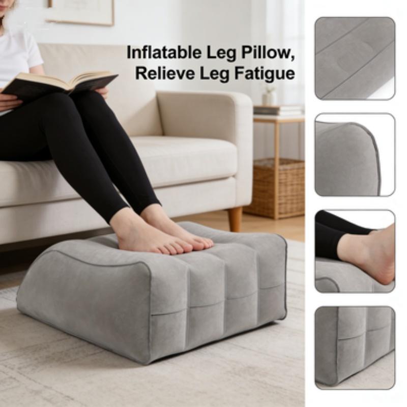 Inflatable Wedge-shaped Leg Cushion, Specially Designed To Blood Circulation, Effectively Alleviates Leg Discomfort During Pregnancy, Daily