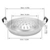 Thai BBQ Grill Pan 2 In 1 Non Stick Even Heating Aluminum Hot Pot Grill Charcoal Pan for Indoor Outdoor