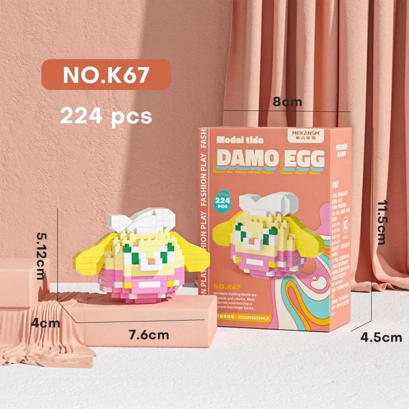 Stitch Building Blocks Anime Kawaii Cartoon mini Action Children's Figures Blocks Bricks Assemble DIY Toys Gift for Kids