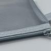 Transparentes Netz-Federmäppchen Aufbewahrungstasche mit großem Fassungsvermögen Nylon-Reißverschluss-Federtasche Büro-Schulbedarf Bürobedarf