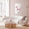 Poster - Holo-Dog - Colorful Dog In Retro Style