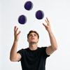 3Pcs Set Filled Toss Soft Fabric Football Bags Balls Juggling Balls