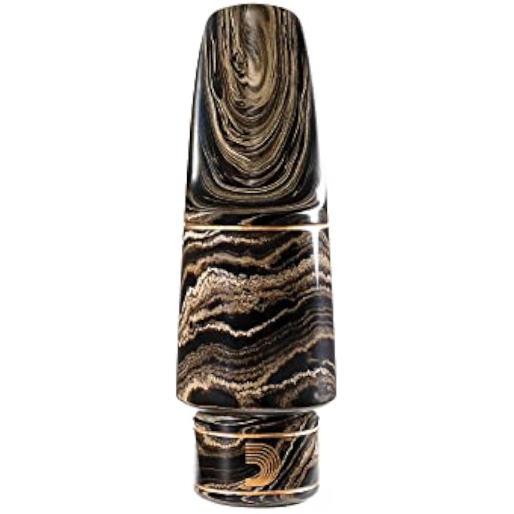 D Addario WoodWinds Daddario Mouthpiece for Alto Saxophone Marble Pattern SELECT JAZZ 5M MJS-D5M-...