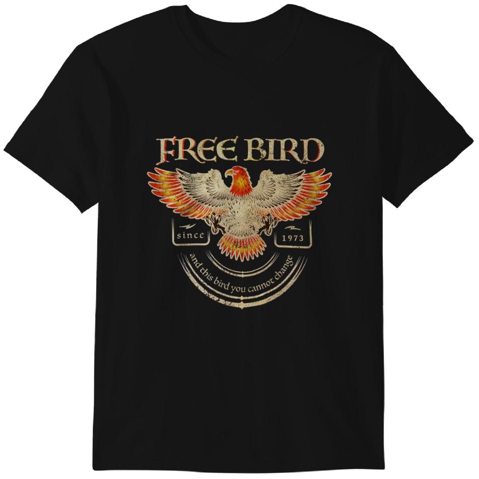 Футболка Free Bird, Футболка группы, Футболка группы в стиле олдскул L