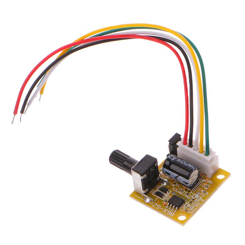 Controlador De Motor Sin Escobillas (BLDC) 9V-12V – Placa De Control Para Motores De 3 O 4 Hilos, Con Protección Contra Inversión De Polaridad Y Sobrecorriente
