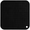 Shimomura Kogyo KIB-604 Soft Kitchen Bar Cutting Board, Made In Tsubame-Sanjo, Niigata, 200 X 200 X 2mm, Black