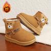 Children's snow boots girls' cotton boots boys' cotton shoes winter new boots women's warm large cotton velvet classmates
