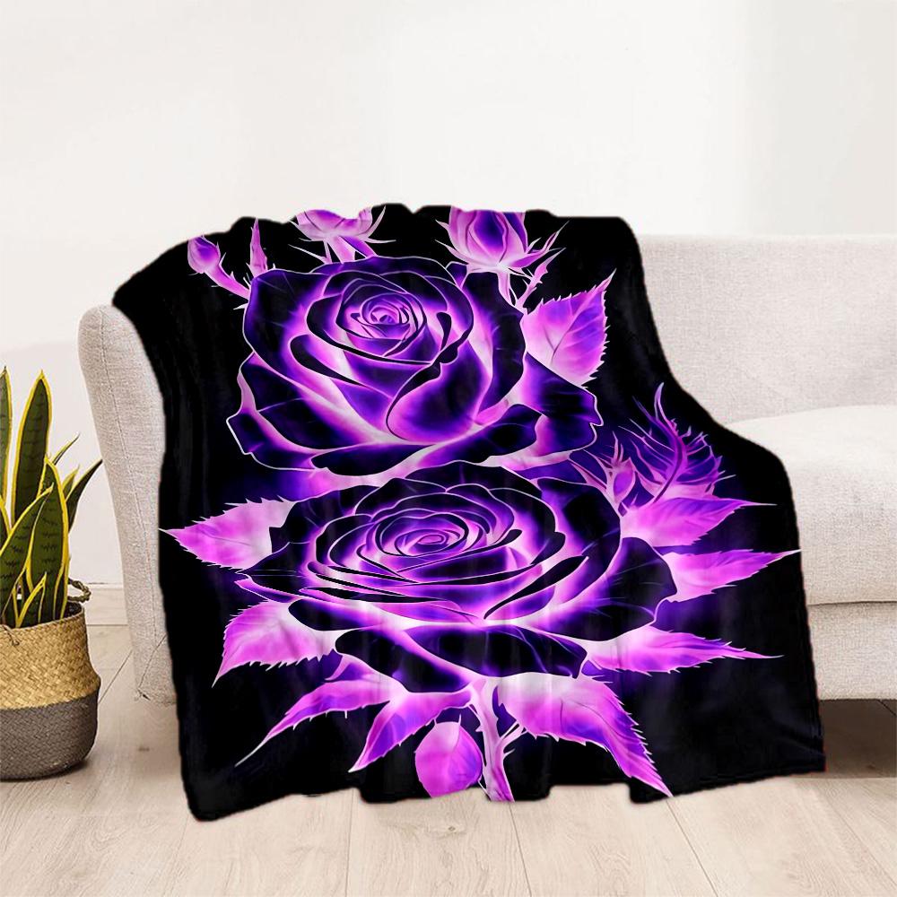 1pc Sunflower Pattern Blanket Comfortable Soft Lightweight Perfect for Travel Camping Picnics Sofa Office Bed Living Room Ideal Gift for Friends
