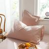 Premium 100% Cotton Pillowcase Pair 48x74cm for Home or Student Use
