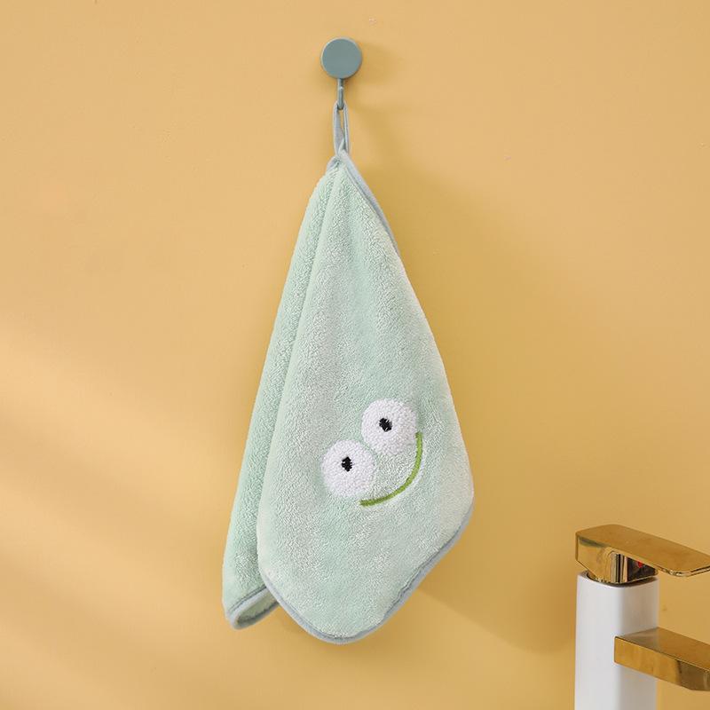 Children's Embroidery Thick Absorbent Towel