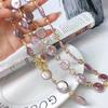 14-15mm Irregular Light Purple Baroque Pearl Necklace 71-80cm Sweater