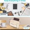 Acrylic Envelope Container Mail Organizer Wall Mounted Letter Sorter for Offices