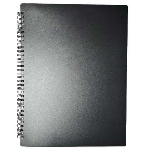 RPJ Music Score File, Sheet Music File, 30 Sheets (60 Pages), A4/A3 Size, Double-Sided, Write-In, Ring Closure, Hard to Close, for Brass Band, Piano,