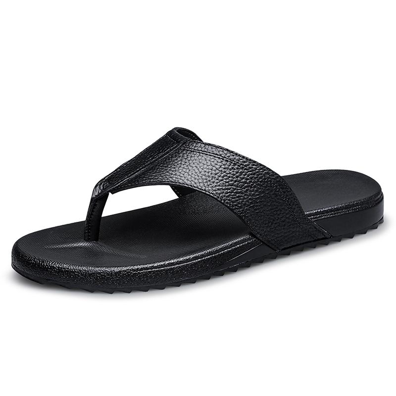 Fashion Hot Sale Stylish Men Flip-flopssummer Casual Shoes Half Drag Outdoor Walking Slippers Men Open Toe Flats   Leisure Walk Slides