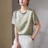 Mulberry Silk Jacquard Shirt