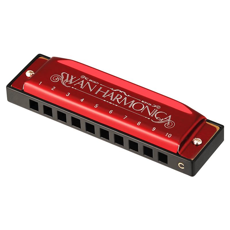 SWAN 10-Hole Blues Harmonica