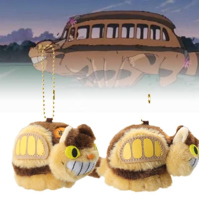 Miyazaki Totoro Plush Keychain Super Soft Japanese Anime Backpack Accessory