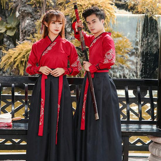 Traditionelles Koreanisches Tanz-Hanbok für Damen - Ethnische Tracht im Dae Jang Geum Stil