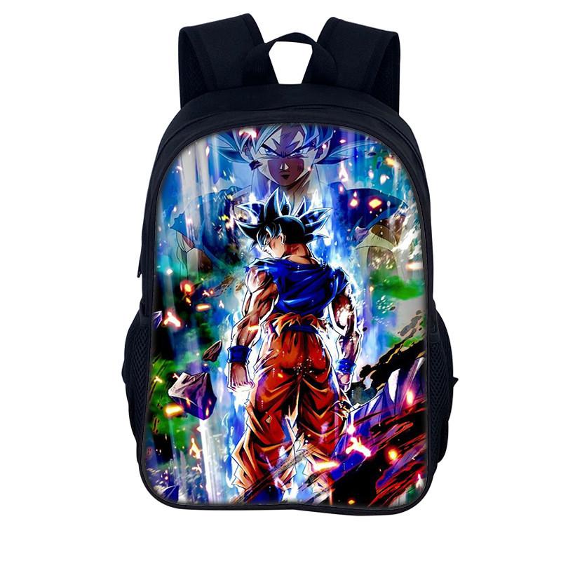 Dragon Ball Ryggsäck För Män Kvinnor Nylon Vardaglig Skolresväska