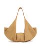 M.M.M Studded Suede Shoulder Bag_Beige