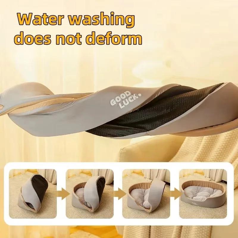 Vier Jahreszeiten Hundebett Großes Haustier Sofa Hund Katze Gefülltes Kissen Welpe Kätzchen Bett Weiches Katzenhaus Welpen Plüschkissen Haustierzubehör