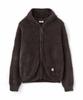 Wmc Hairy Zip-Up Hoodie_Brown