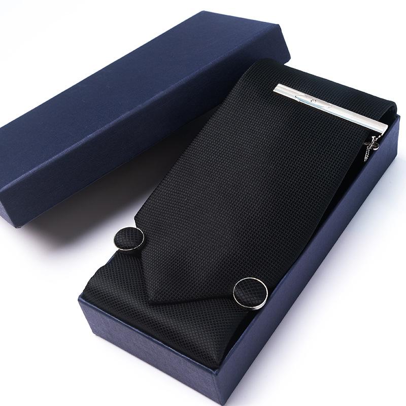 Autumn Tie Five-Piece Tie Set Solid Color