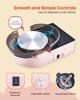 Mini Pottery Wheel Electric Clay Wheel for Kids and Adults 158 Mm Pink