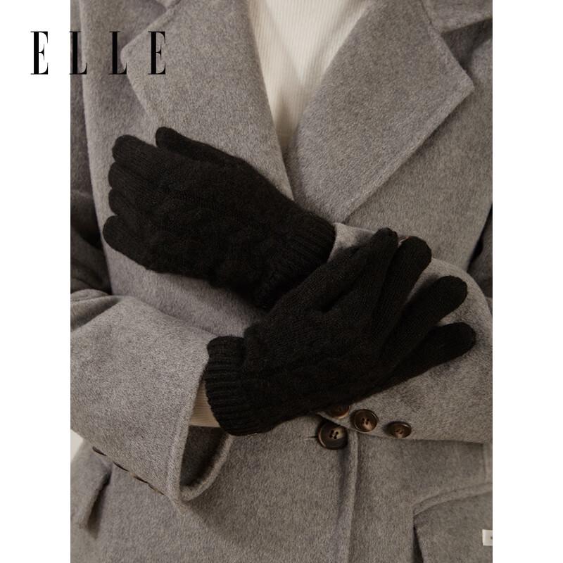 ELLE 100% Cashmere Women's Gloves