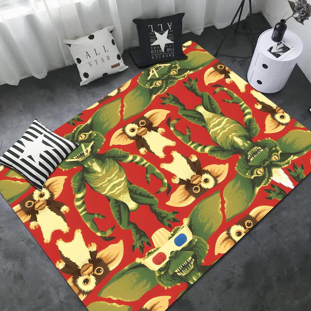 BEAST KINGDOM HN Movie Gremlins Floor Mat Rectangle Anti-slip Home Soft Badmat Front Door Indoor Outdoor Mat Welcome Doormat