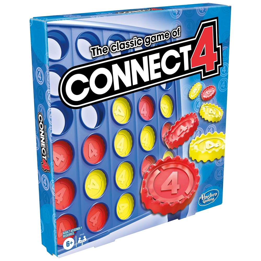 Hasbro Gaming Connect 4 Strategy Board Game for Ages 6+ 2 Players A5640