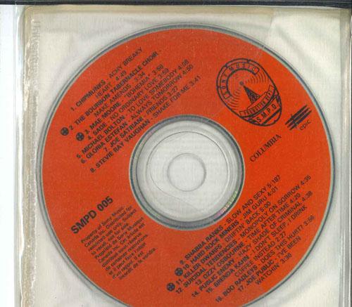 CD РАЗЛИЧНЫЕ  Сэмплер Sony Music  Том. 5 SMPD005 SONY MUSIC 1992 Канада Рок Б/у