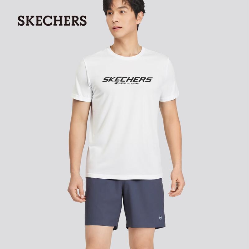 

Skechers Men s Moisture-Wicking Short Sleeve T-Shirt P225M294 L