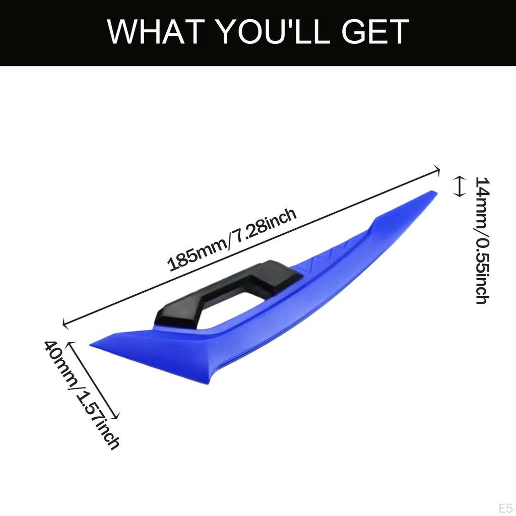 2 Pieces Motorcycle Side Modification Accessory Aerodynamic Spoiler Wing