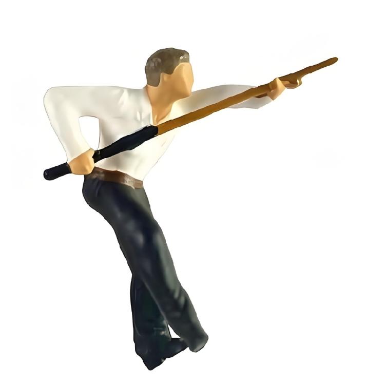 Resin Tiny Figurine 1:64 Scale Miniature Billiards Scene Figure Dioramas Model For DIY Crafts And Landscape Building