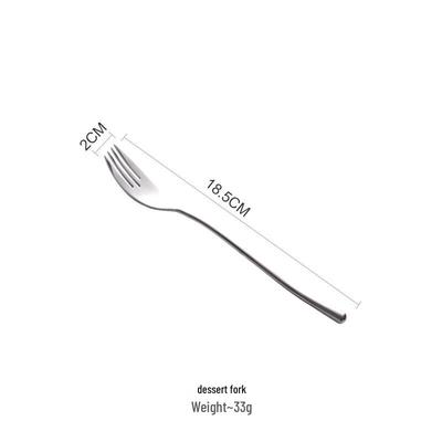 ZISIZ 304 Stainless Steel Mirror Finish Dessert Forks