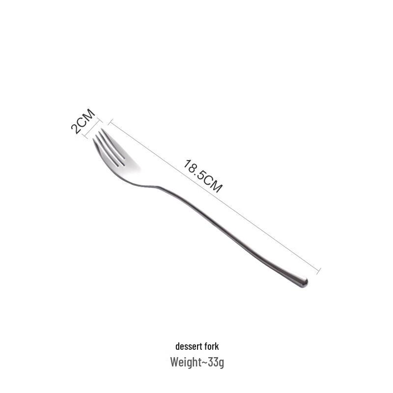 

ZISIZ 304 Stainless Steel Mirror Finish Dessert Forks