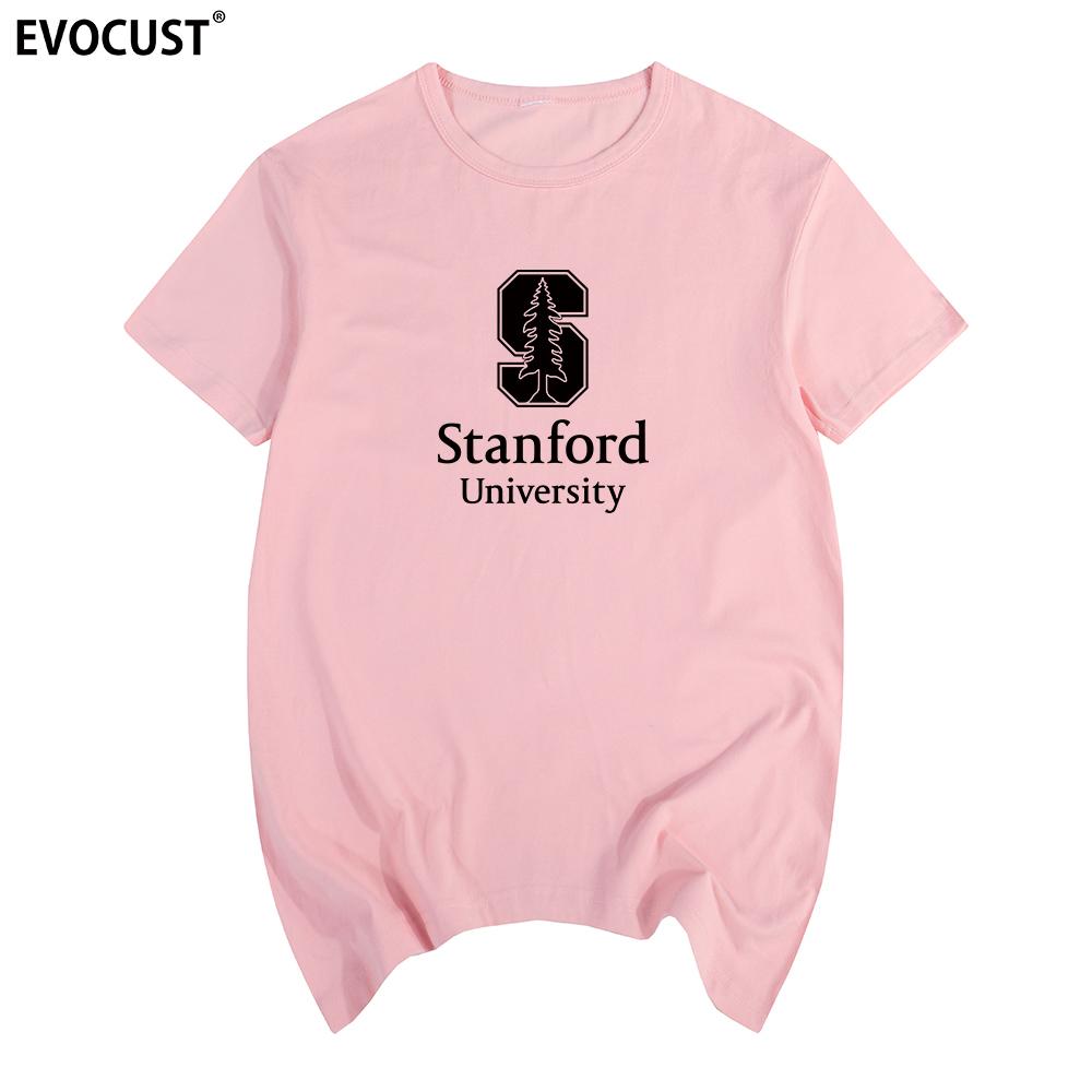 STANFORD UNIVERSITY T-Shirt Baumwolle Herren T-Shirt Neu TEE T-SHIRT Damen