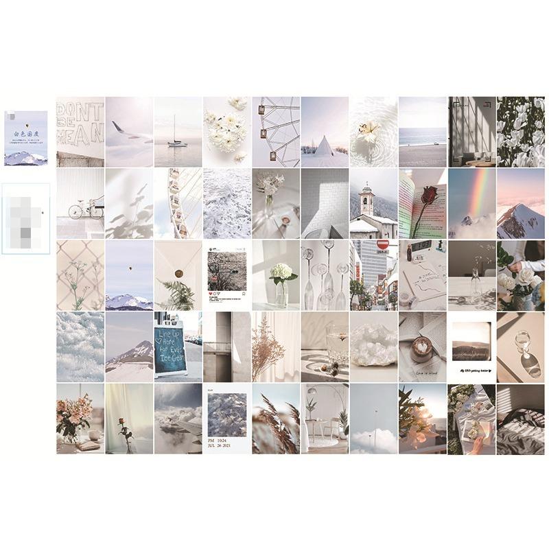 6 Arten von Retro Kreative Collage Künstlerische Planer Basismaterial Papieren Aus Der Wish Club Serie Des Materialbuchs