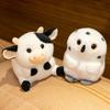 Cute Cow Plush Toy Soft Fluffy Stuffed Animal Doll Adorable Owl Chinchilla Plushies Cuddly Doll