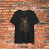 Bat Woman Shirt Gothic Bat Tee Creature of the Night Black T Shirt Goth Dark Academia Fantasy Horror Gift Bat Lover Witch Gift