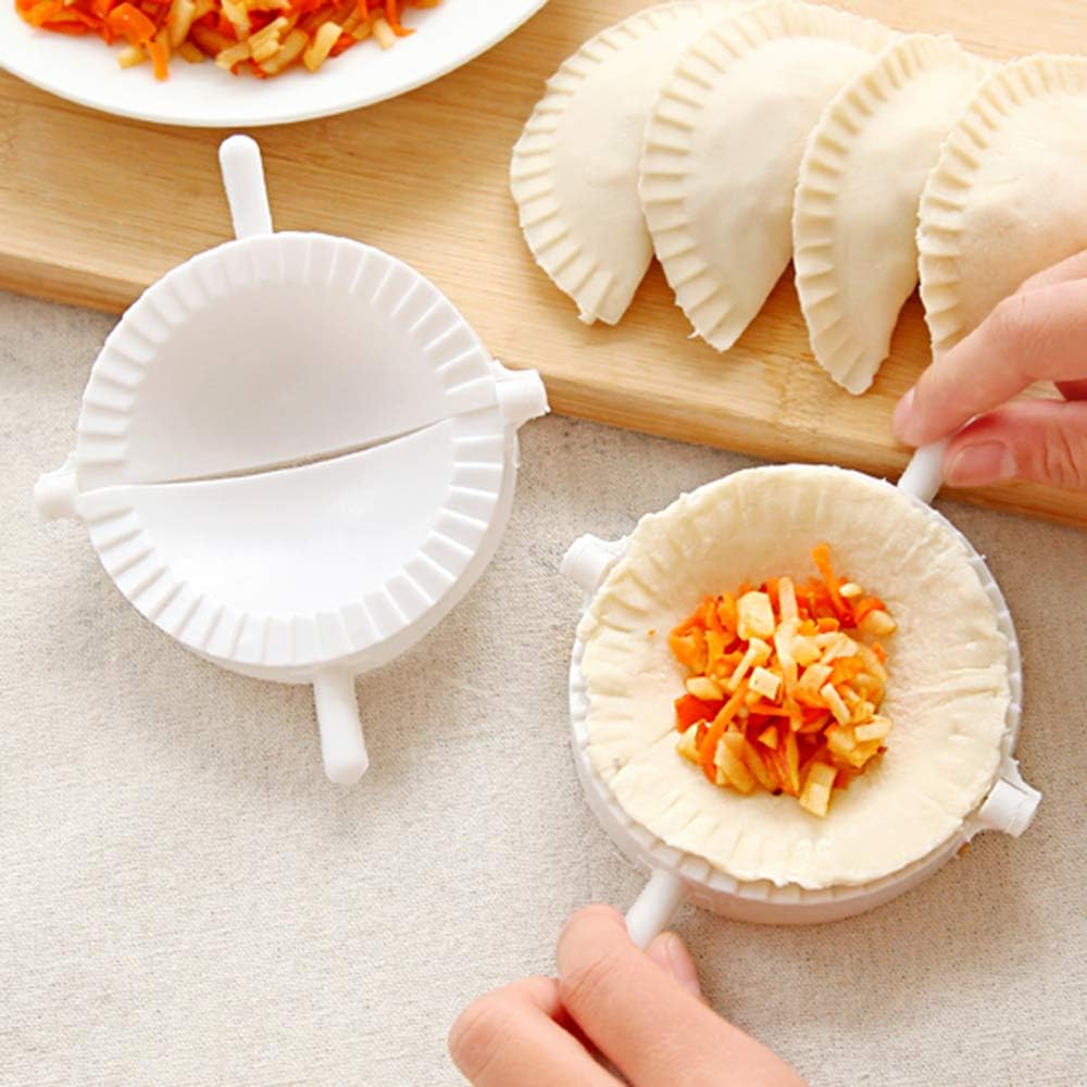 Dumpling Maker Dumpling Tools 5Packs with Different Sizes of Dumpling Mold, Perfect for Making Hand pies, Dumplings, Ravioli, Calzones, Dough Press