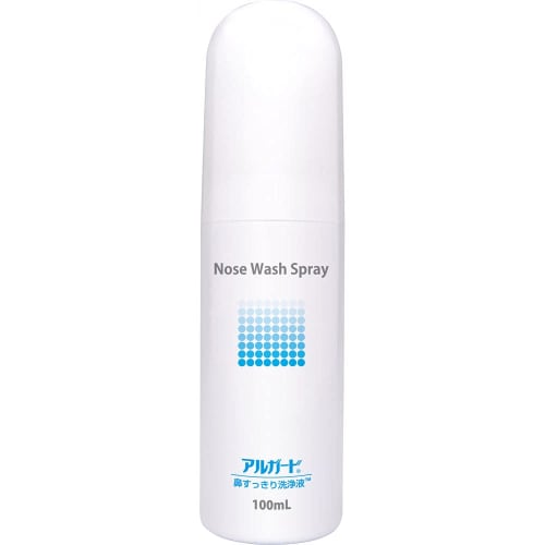 Rohto Medical Algard Pollen/Dust/Bacteria Nose Refreshing Cleaning Liquid Refreshing Mint Mist Cleaning 100mL