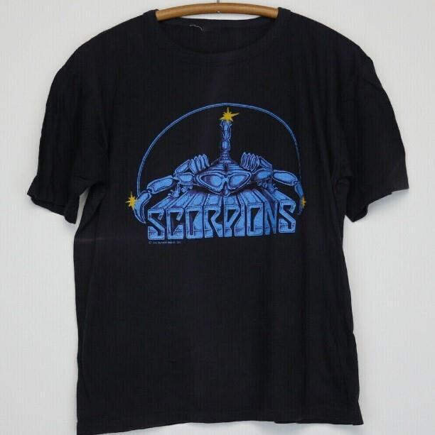

1979 Scorpions Lovedrive T-Shirt Unisex Vintage Black Cotton Tshirt Size S-2XL Unisex T-Shirt XXL